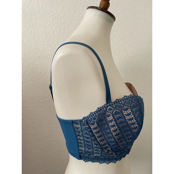 Adore Me Nymphadora Lingerie Contour Heart Underwire Balconette Bra - Picture 4 of 8